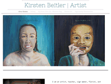 Tablet Screenshot of kirstenbeitler.com